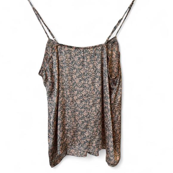 Y2k satin camisole with beaded collar - Picture 3 of 4